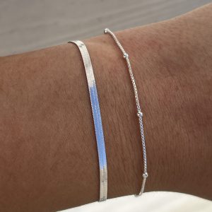 Pulsera veneciana con mini bolitas